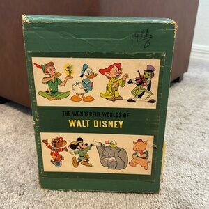 The wonderful worlds of Walt Disney book set